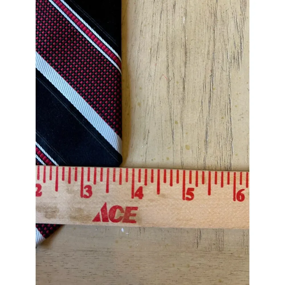 2 VTG striped Ties Jos A Bank ITALY Ivy League Academia Classic business Preppy